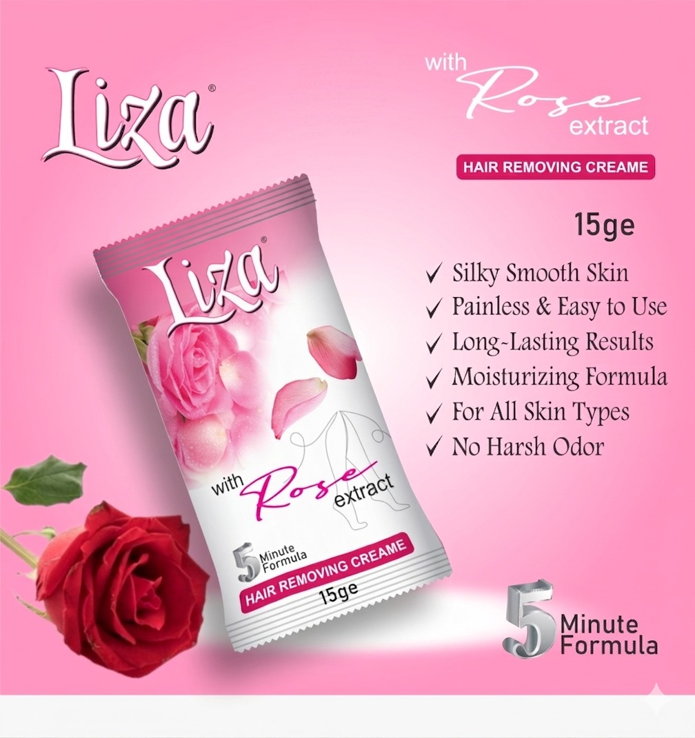 Liza 5-Minute Hair Removing Cream - 15g